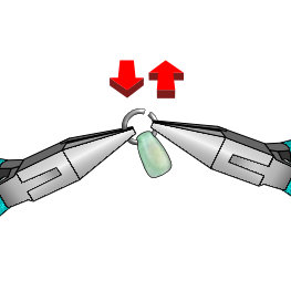 Chain and Miyuki Long Drop Bracelet Instructions